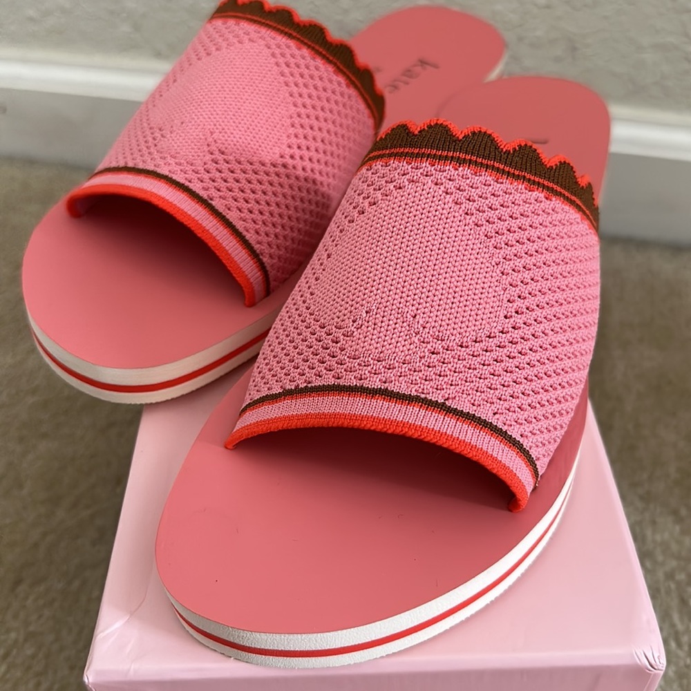 Kate spade slides New never worn